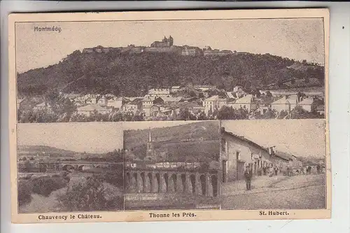 F 55600 MONTMEDY, 1.Weltkrieg, 1916, deutsche Feldpost