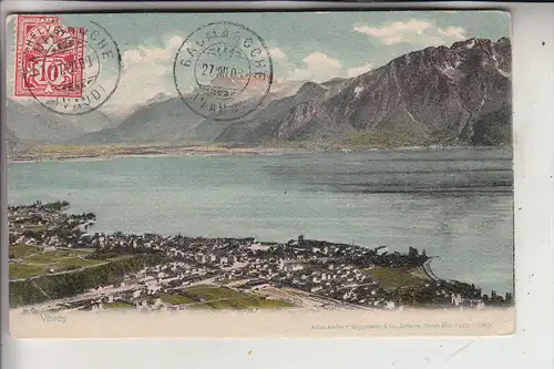 CH 1800 VEVEY, Panorama, 1903