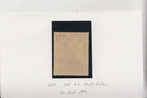 DDR Michel 288, 50 Pfg. Mao, ** mit Haftstellen