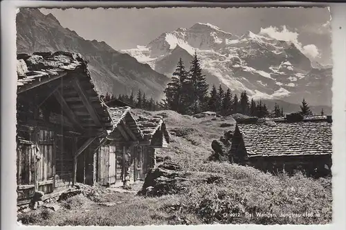 CH 3823 WENGEN, Landschaft bei Wengen, Jungfrau, 1938