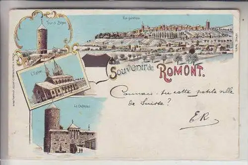 CH 1680 ROMONT FR, Lithographie, Verlag Guggenheim