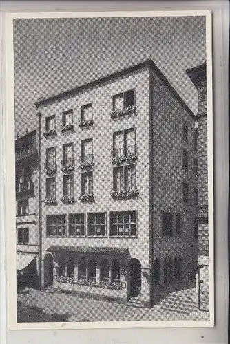 CH 4000 BASEL, Hotel Schweizerhof, 1954