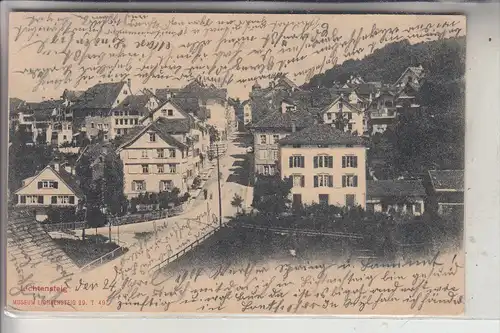 CH 9620 LICHTENSTEIG, Ortsansicht, 1904