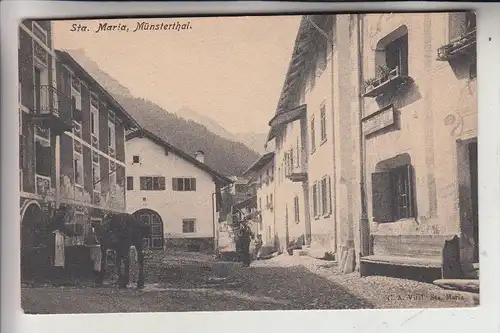 CH 7536 SANTA MARIA im Münsterthal. Dorfstasse