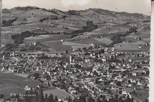 CH 9050 APPENZELL, Flugaufnahme, Randmangel