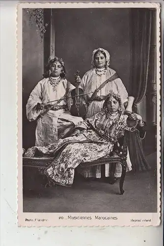 MAROKKO - Musiennes Marocaines, Trachten,  Ethnic