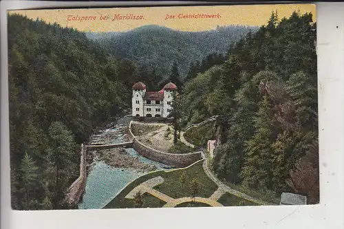 SCHLESIEN-NIEDERSCHLESIEN - MARKLISSA / LESNA, Elektrizitätswerk, 1931