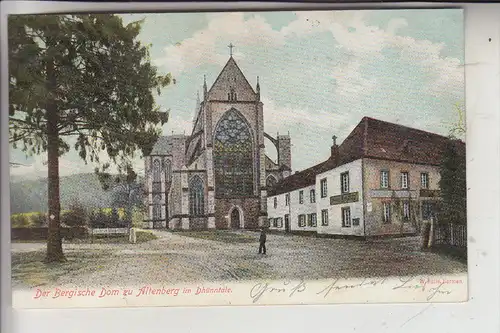 5068 ODENTHAL - ALTENBERG, Hotel Biesbach und Altenberger Dom, 1904