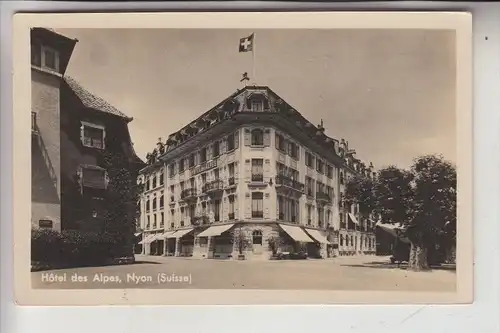 CH 1260 NYON, Hotel des Alpes, 1950