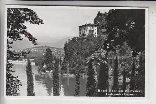 CH 6906 LUGANO - CASTAGNOLA TI, Hotel Pension Belvedere, 1958