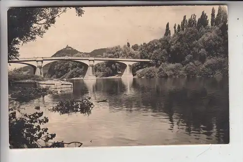 5340 BAD HONNEF, Insel Grafenwerth, Brücke, 195..