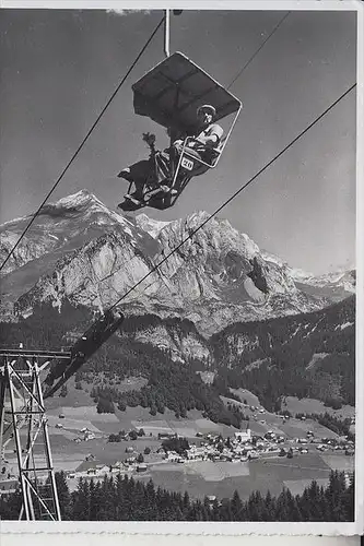 CH 9658 WILDHAUS, Ortsansicht und Sesselbahn