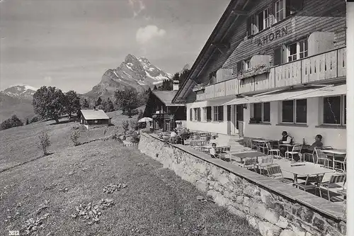 CH 8784 BRAUNWALD, Hotel-Pension  "AHORN", 196...