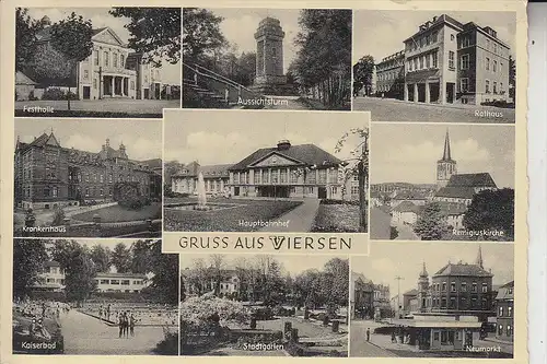 4060 VIERSEN, Mehrbildkarte, 195...