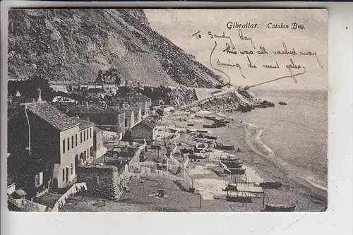 GIBRALTAR - Catalan Bay