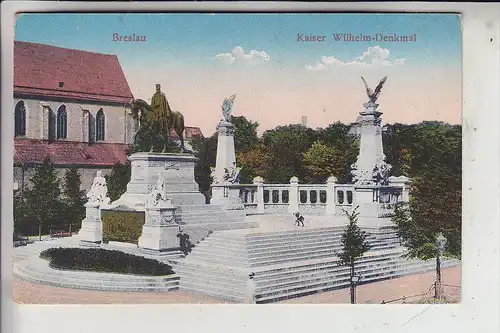SCHLESIEN - NIEDERSCHLESIEN, BRESLAU, Kaiser Wilhelm Denkmal