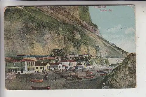 GIBRALTAR - Catalan Bay, 1915