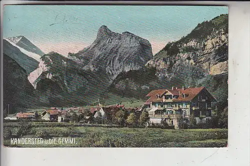 CH 3718 KANDERSTEG, Gemmi