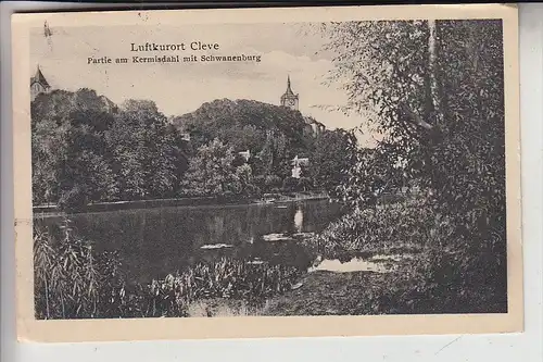 4190 KLEVE, Kermisdahl und Schwanenburg, 1932
