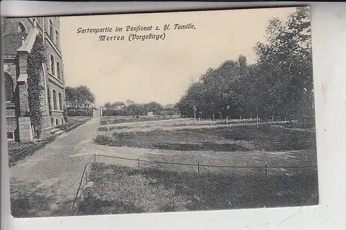 5303 BORNHEIM - MERTEN, Gartenpartie im Pensionat z. hl Familie