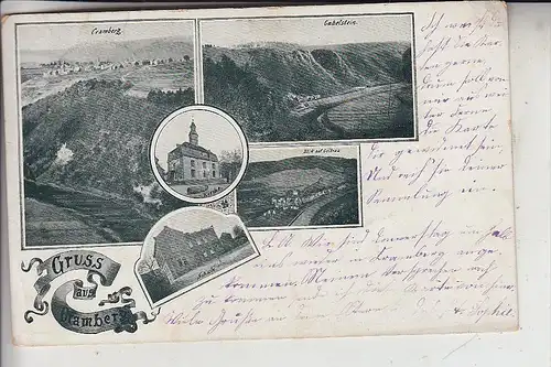 6252 DIEZ - CARMBERG, GEILNAU, GABELSTEIN, 1907