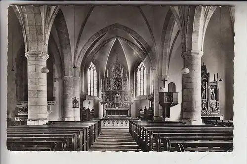 4470 MEPPEN, Inneres der Probsteikirche, 1964