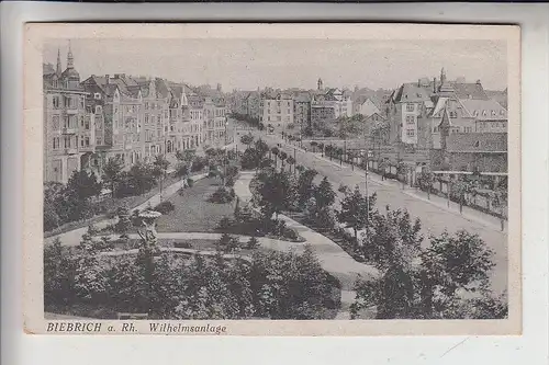 6200 WIESBADEN - BIEBRICH, Wilhelmsanlage, 1921