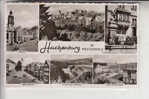 5238 HACHENBURG, Mehrbildkarte, 1959