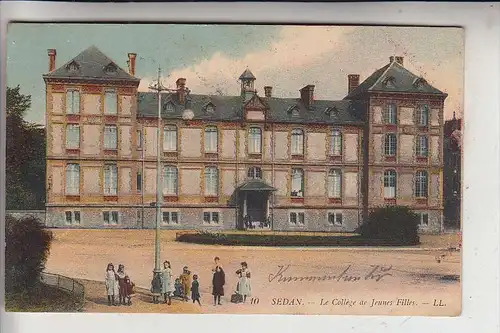 F 08200 SEDAN, Le College de Jeune Filles, Louis Levy, 1914, Deutsche Feldpost