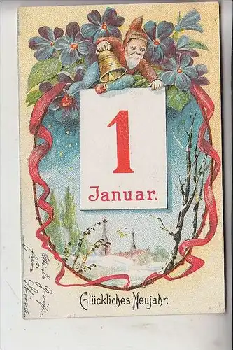 ZWERG / Gnom / Gnome / Nain / Nano / Dwerg / Enano / Dvärg - 1.Januar 1910
