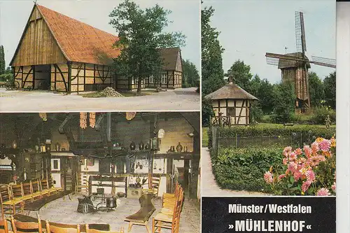MÜHLE - WINDMÜHLE / Molen / Mill / Moulin - MÜNSTER Mühlenhof