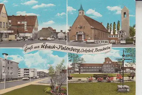 5132 UEBACH - PALENBERG - BOSCHELN, Mehrbildkarte