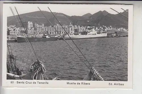 E 38000 SANTA CRUZ DE TENERIFE, Muelle de Ribera, keine AK- Einteilung