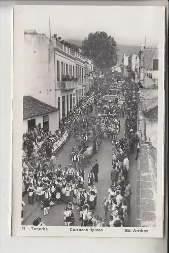 E 38000 SANTA CRUZ DE TENERIFE, Carrozas tipicas, keine AK- Einteilung