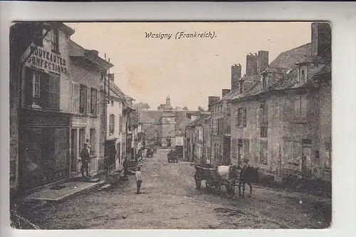 F 02630 WASSINGNY, 1.Weltkrieg, 1917, Deutsche Feldpost