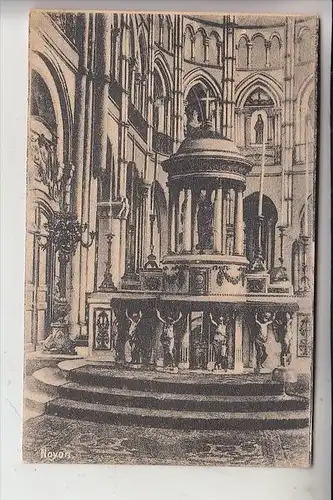 F 60400 NOYON, Kathedrale, Innenansicht