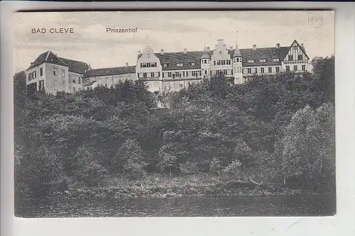 4190 KLEVE, Prinzenhof, 1909, Brfm. fehlt