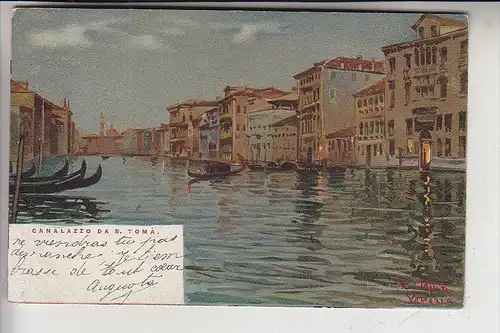 I 30100 VENEZIA / VENEDIG, Canalazzo da S. Toma, 1900