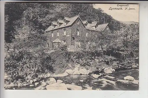 UK - ENGLANG - DEVON North - LYNMOUTH, Tregonwell, 1910