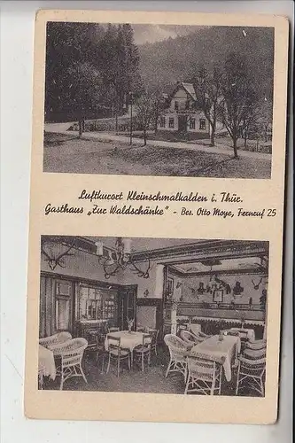 0-6084 FLOH - KLEINSCHMALKALDEN, Gasthaus "Zur Waldschänke"