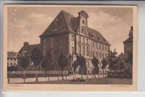 4240 EMMERICH, Amtsgericht, 1921, leichte Gebrauchsspuren