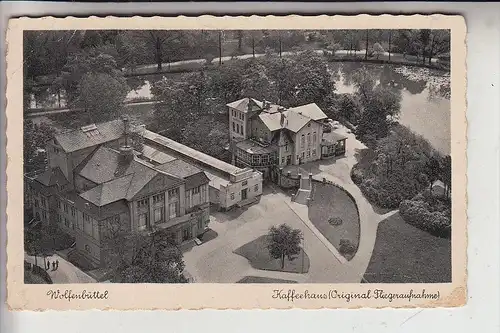 3340 WOLFENBÜTTEL, Gaststätte "Kaffehaus", Luftaufnahme, 1935