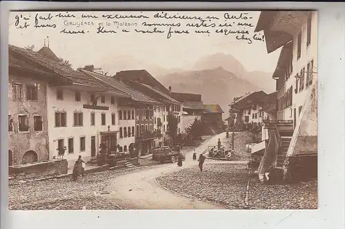 CH 1663 GRUYERES, & le Moleson, 1922