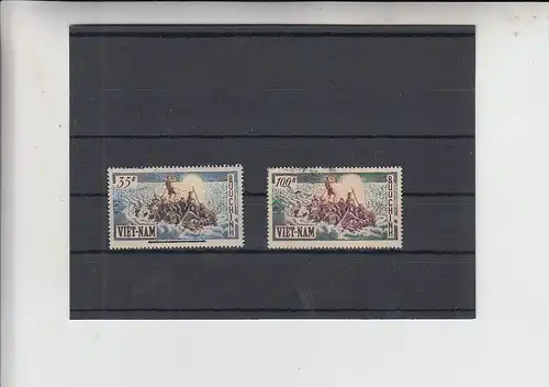 VIETNAM - SÜD, 1955, Michel 106 & 107 gest.