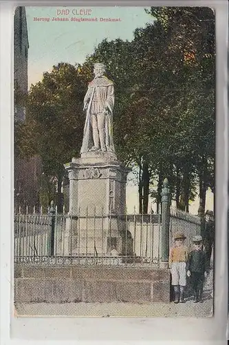 4190 KLEVE, Herzog Johann Siegismund Denkmal, 1912