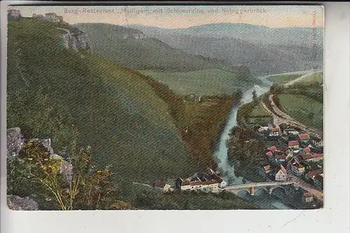 5168 NIDEGGEN, Nideggerbrück, Schlossruine, 1905