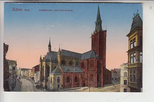 5160 DÜREN, Annakirche und Oberstrasse