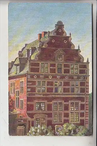5160 DÜREN, Altes Kornhaus, Künstler-Karte, ca. 1910