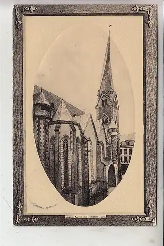 5440 MAYEN, Kirche mit schiefem Turm, 190...