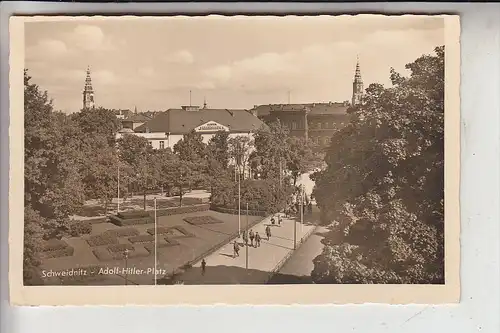 NIEDER - SCHlESIEN - SWIDNICA / SCHWEIDNITZ, Adolf-Hitler-Platz